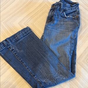 Citizens of Humanity Low Waist Full Leg #097 Jeans Size 28 Dark Blue